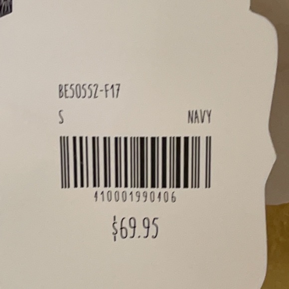 NWT Altar’d State Navy White Knit Dress Size Small - Picture 4 of 6